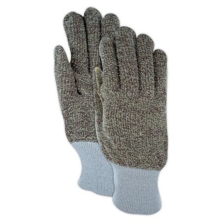 Magid CutMaster ParaAramid Blend Terrycloth Knit Gloves with Reinforced Thumb Saddle  Cut Level 4, 12PK 41390T